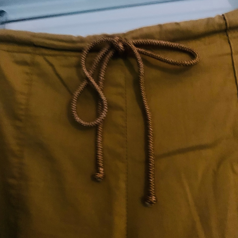 Rare discontinued be present Mustard Wide-Leg Pants - Picture 4 of 8